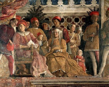 La Cour de Mantoue Renaissance peintre Andrea Mantegna Peinture à l'huile